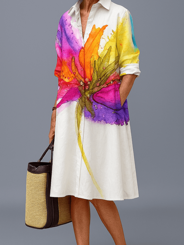 Solveig | Elegant midikjole