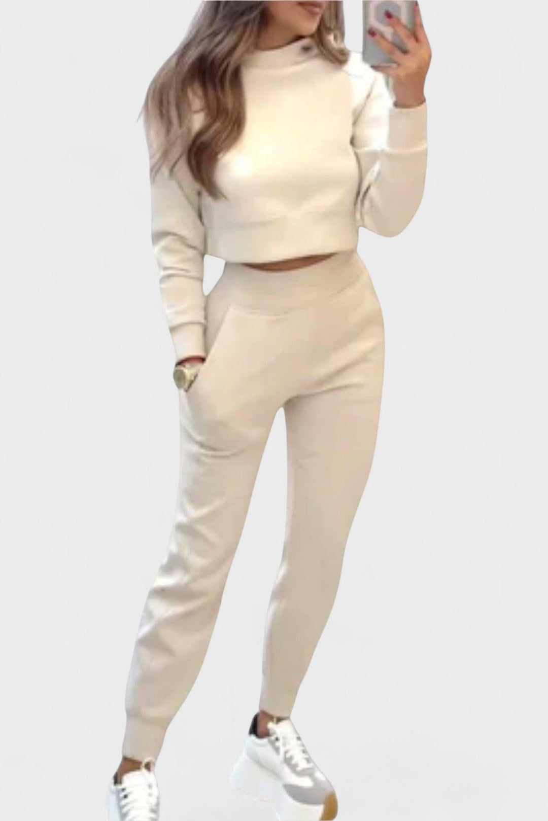 Stine | Beige sæt