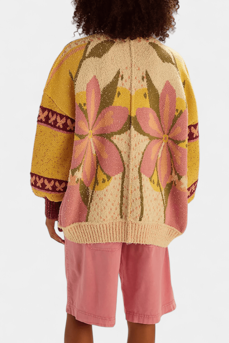 Stine | Blomstercardigan