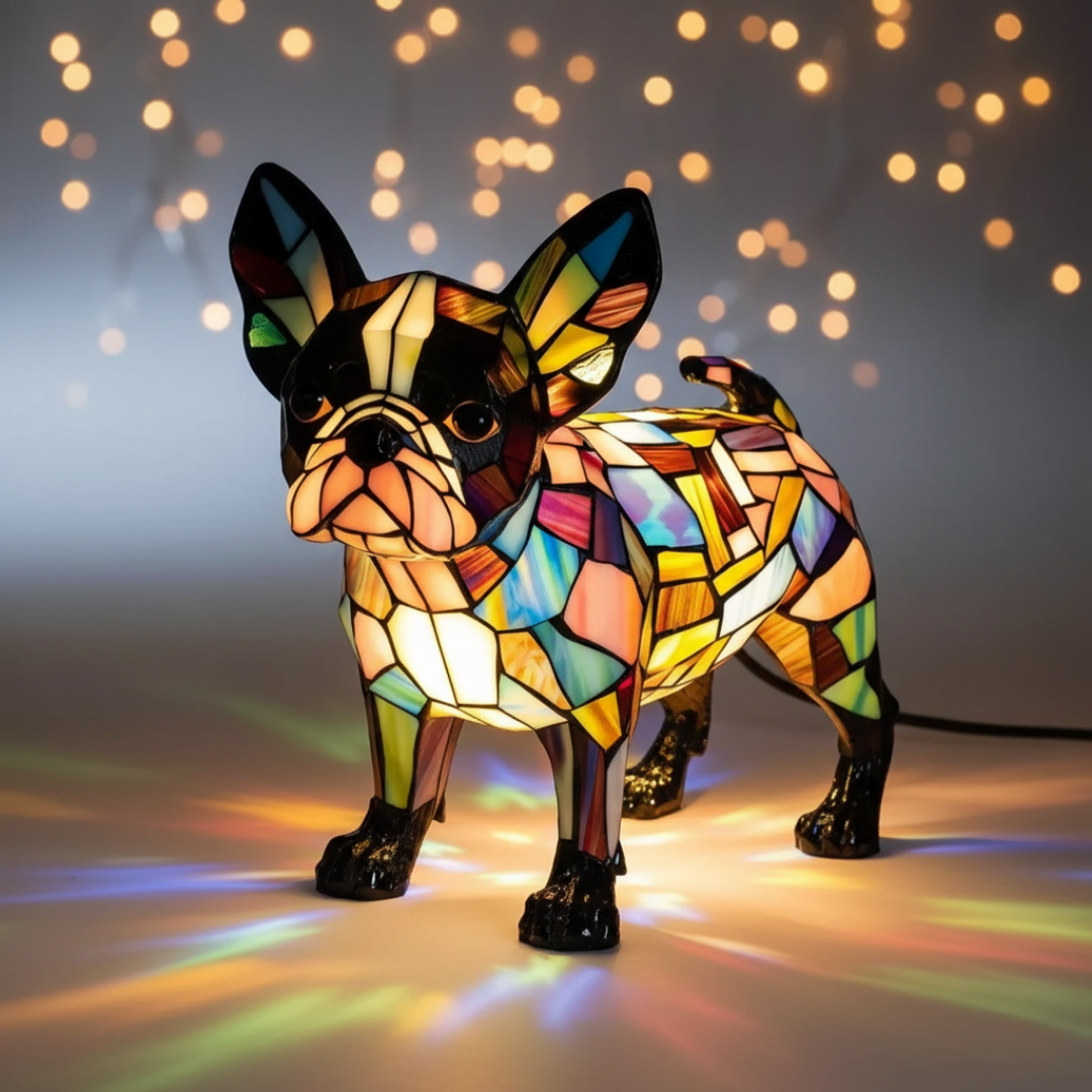 Strålende fransk bulldog