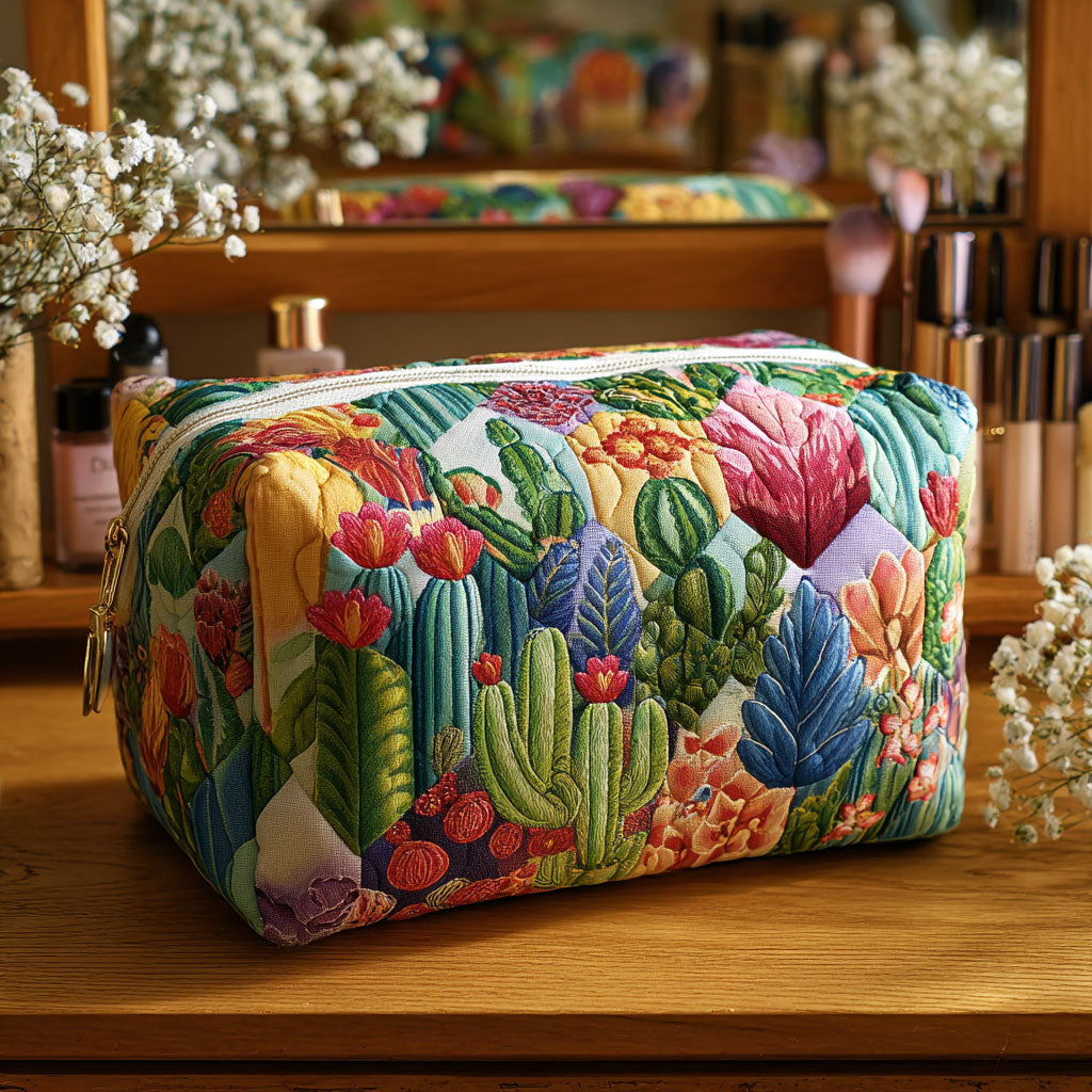Makeuptaske "Kaktushave"