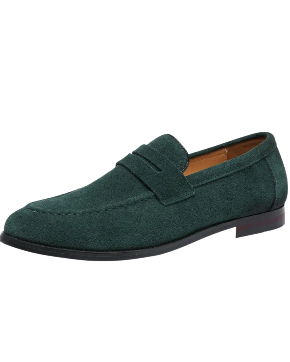 Sommerloafers i ruskind