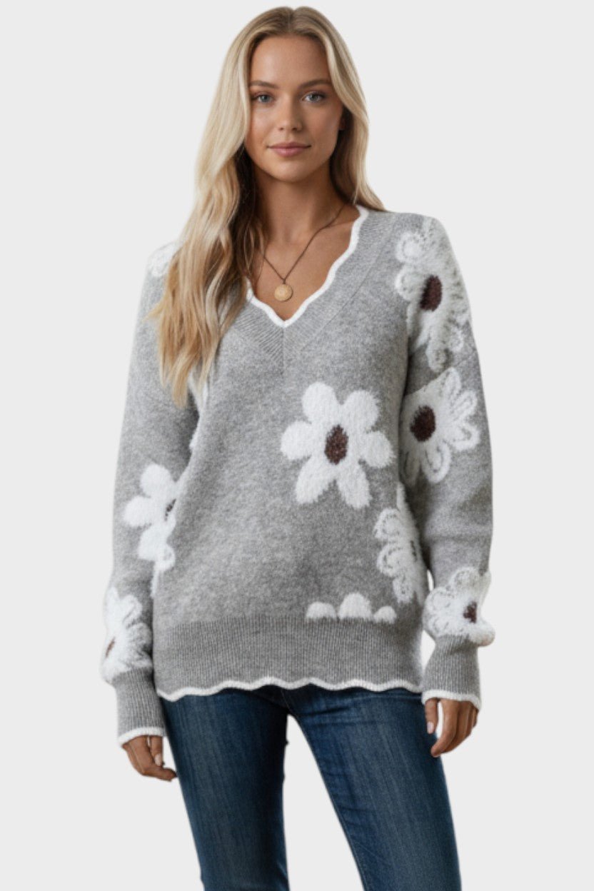 Thea | Blomsterskjorte