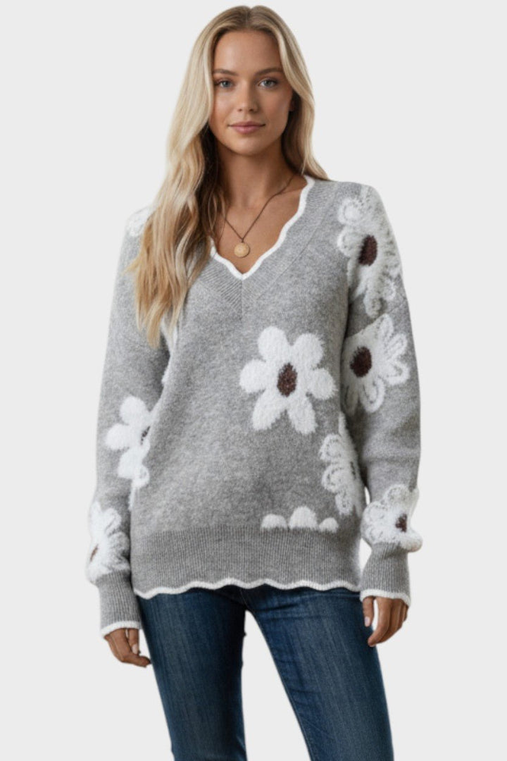 Thea | Blomsterskjorte