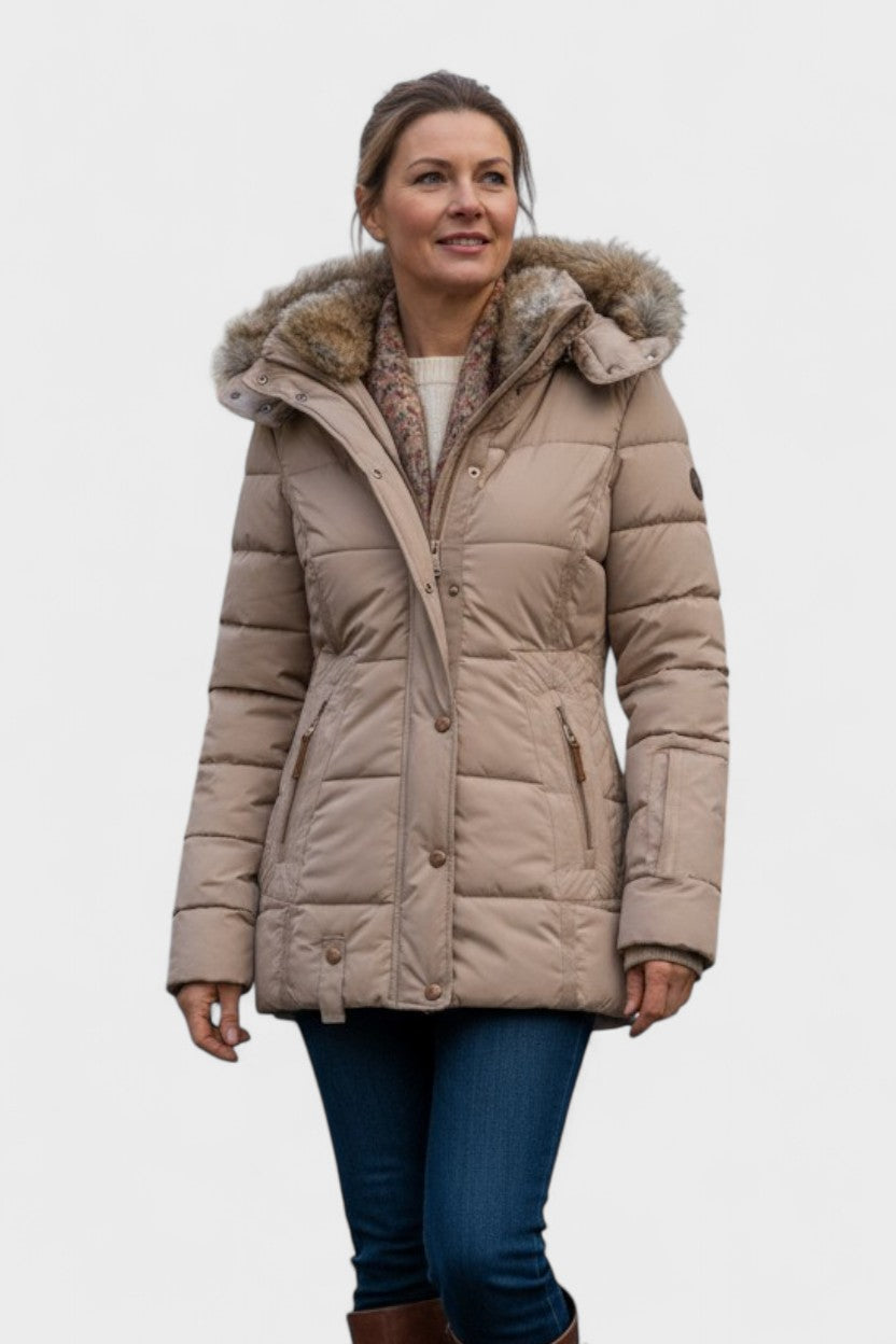 Thilde™ | Frakke med blodpelsfor