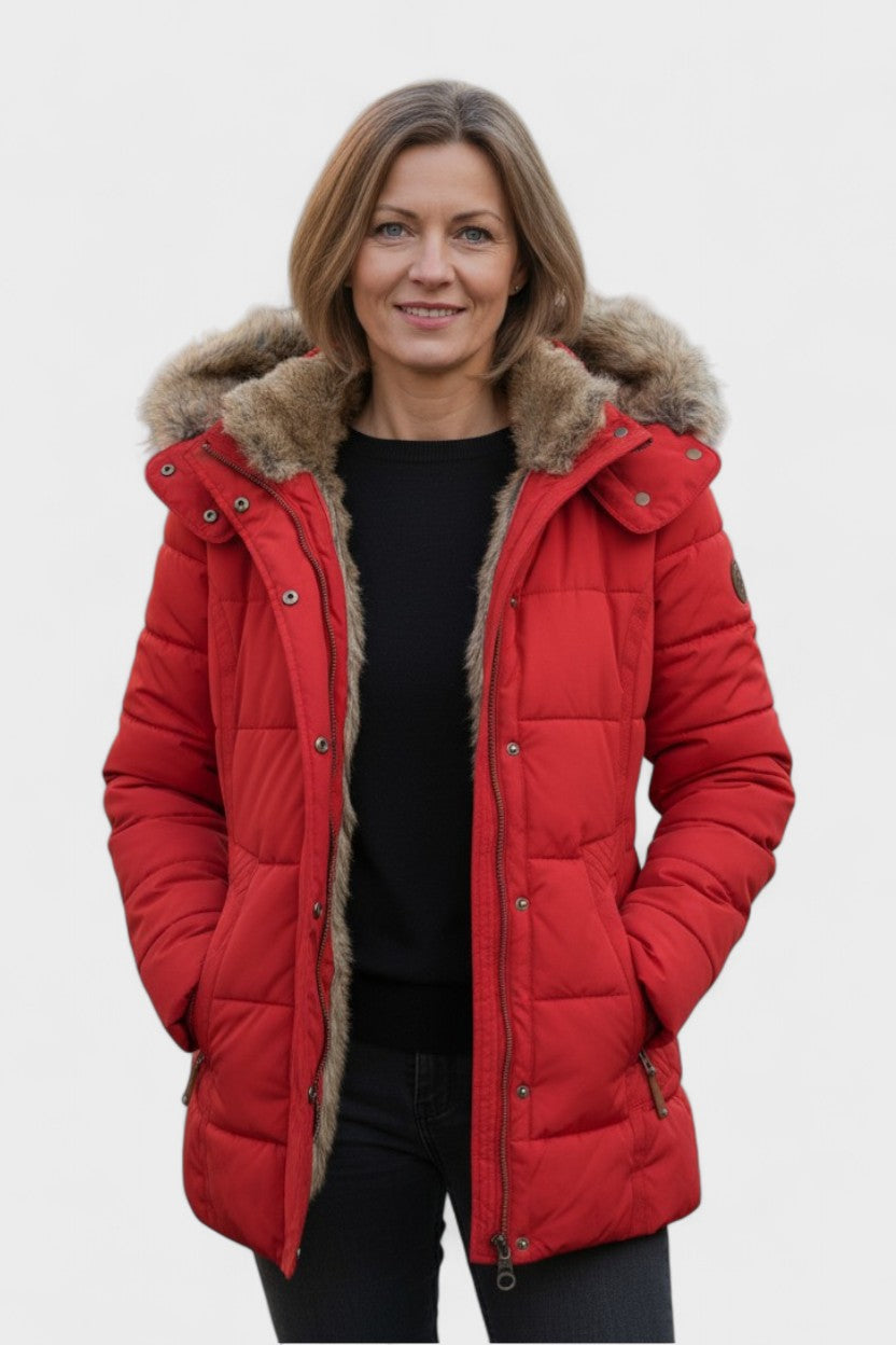 Thilde™ | Frakke med blodpelsfor