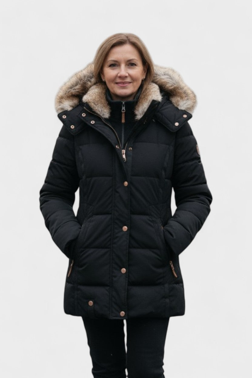Thilde™ | Frakke med blodpelsfor