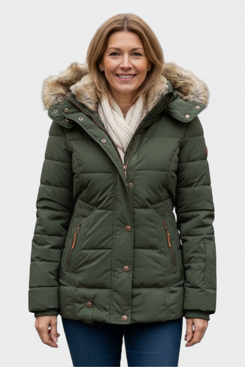 Thilde™ | Frakke med blodpelsfor