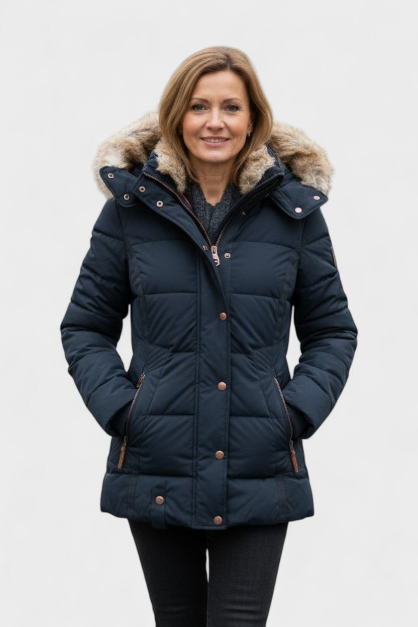 Thilde™ | Frakke med blodpelsfor