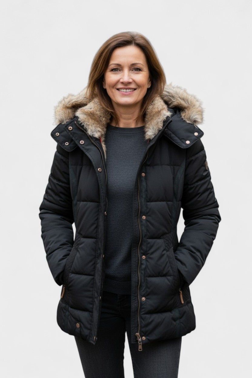 Thilde™ | Frakke med blodpelsfor