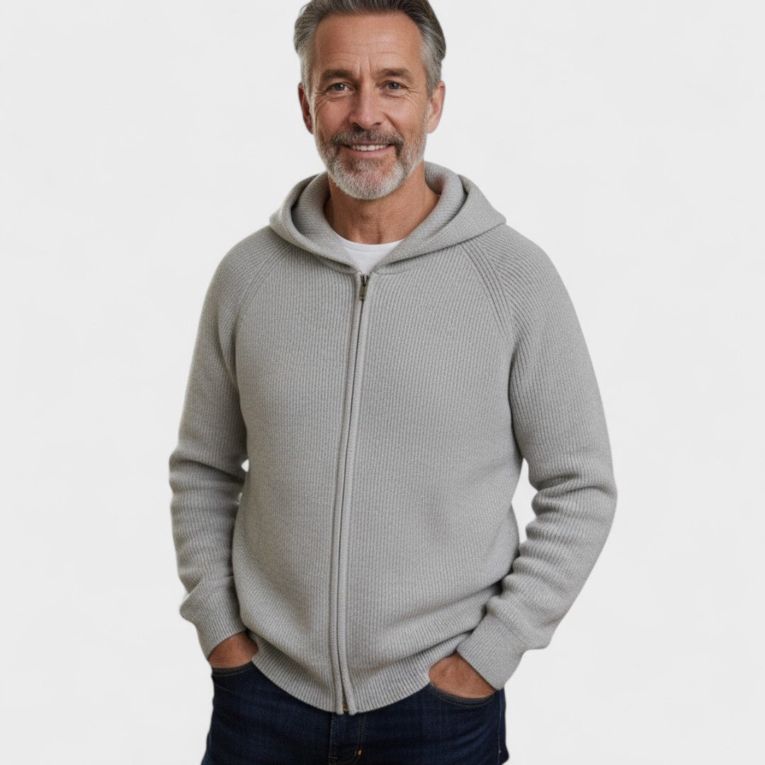 Tobias™ | Cardigan i merinould