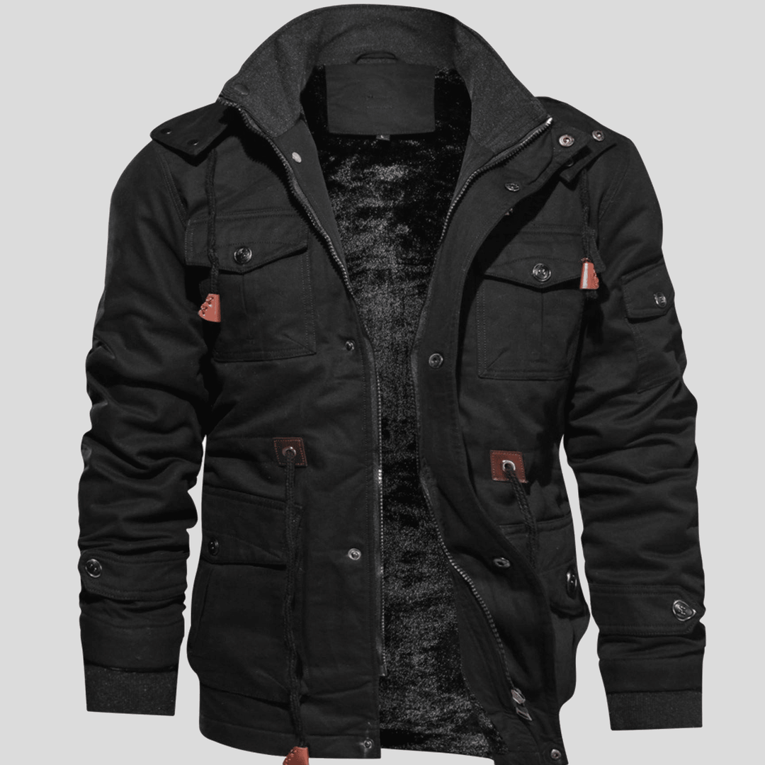 Tobias™ | Klassisk uld-peacoat