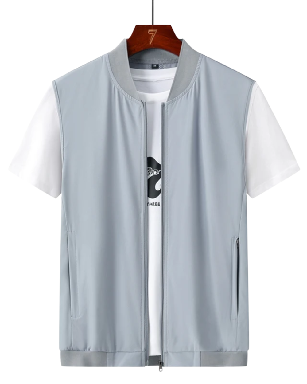 Ultratynd åndbar cardigan