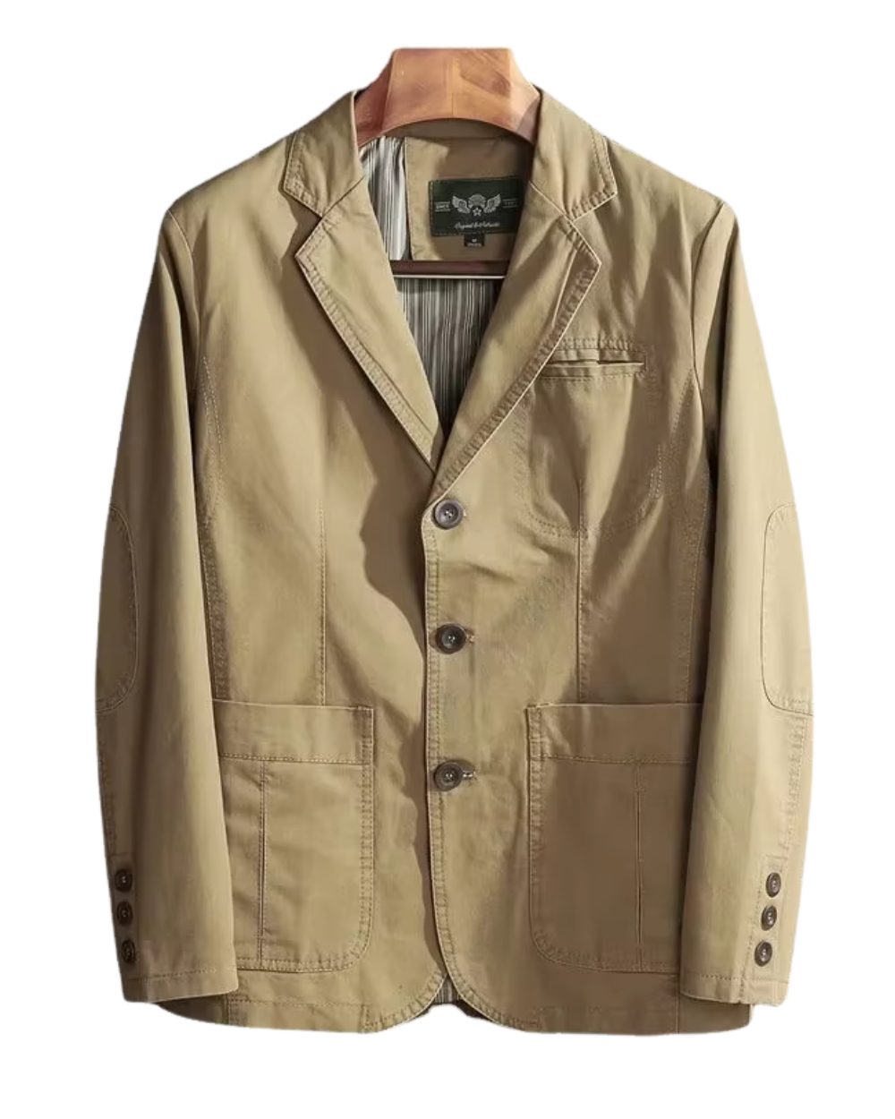 Italiensk bomuldsblazer 