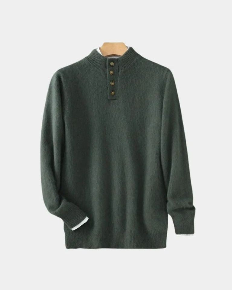 Valdemar™ | Strikjakke med Bælte