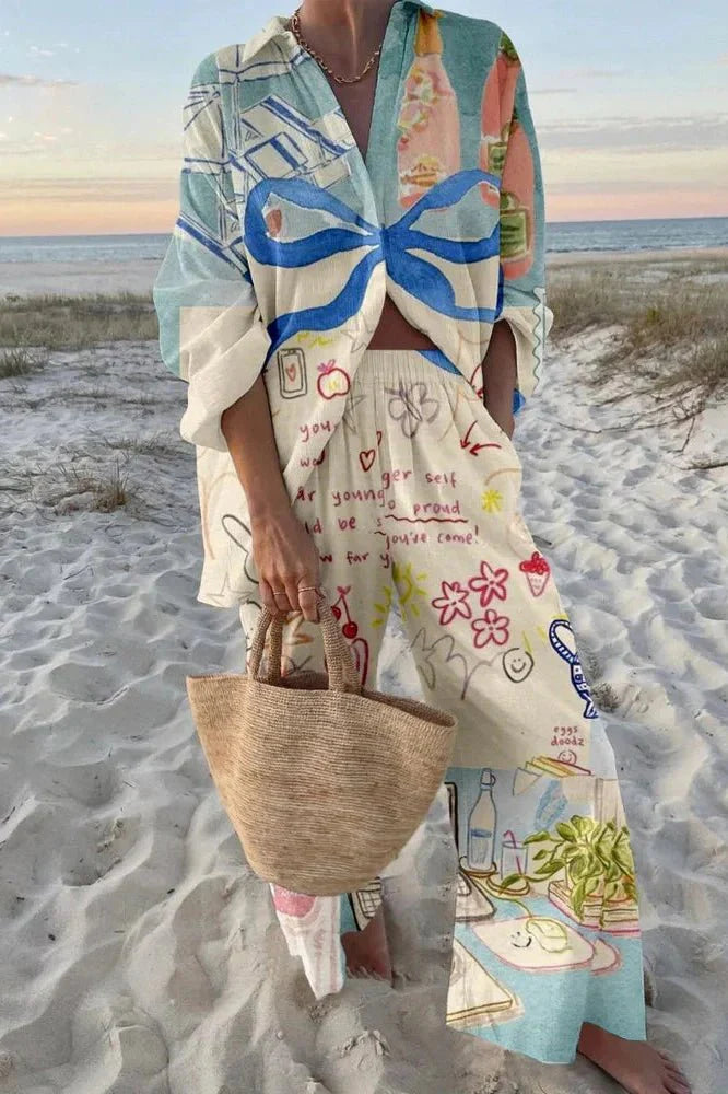 Vibeke | Strandmotivsæt