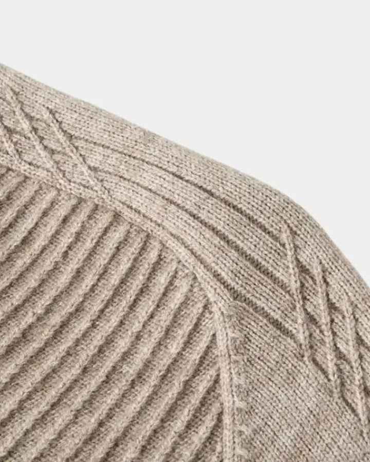 Vilhelm™ | Basis Pullover med Halvzip