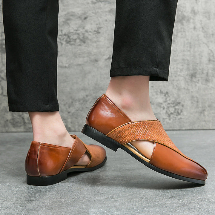 Vintage Læder Loafers