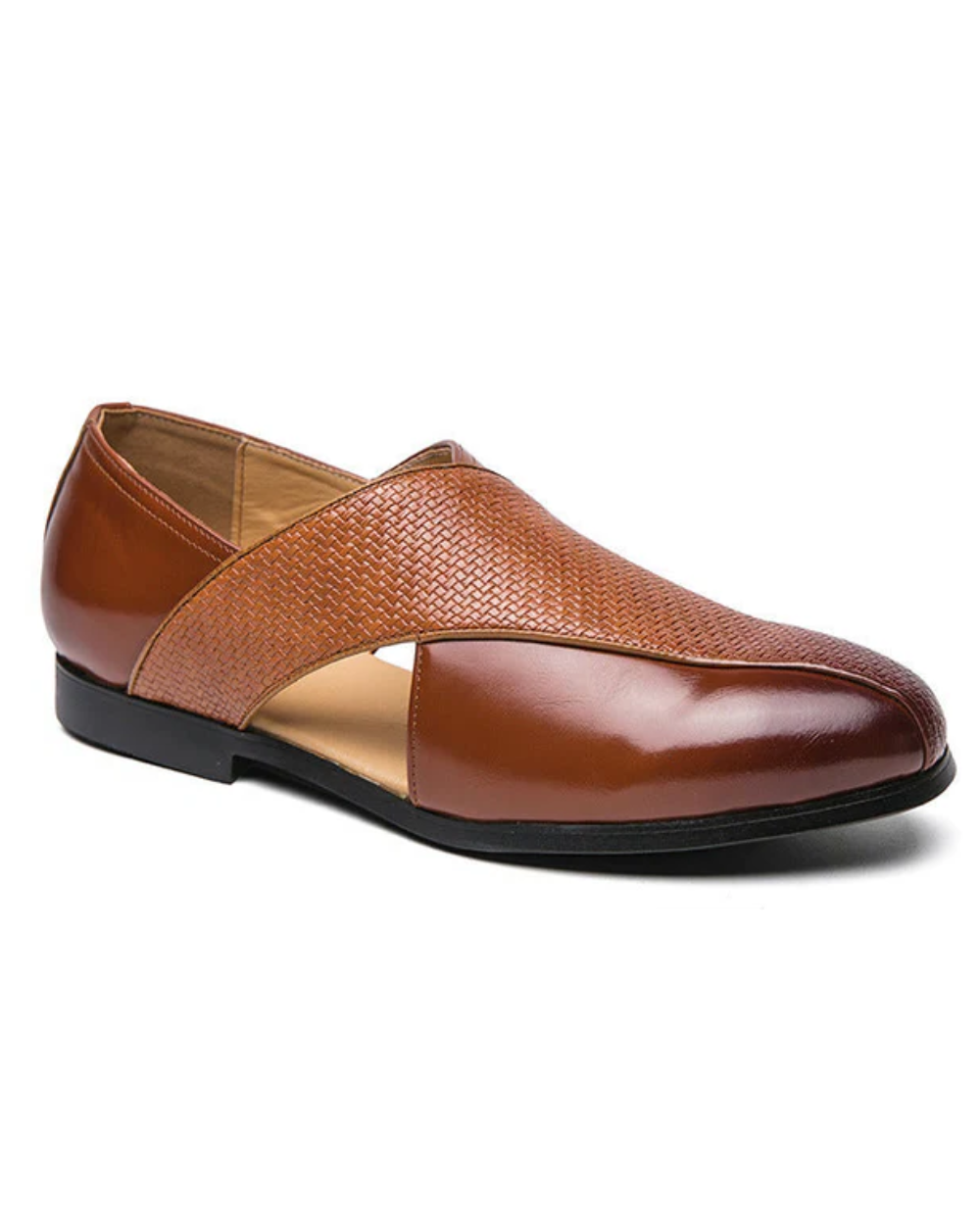 Vintage læderloafers