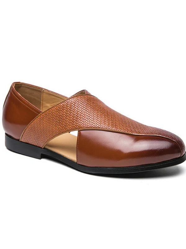 Vintage Læder Loafers