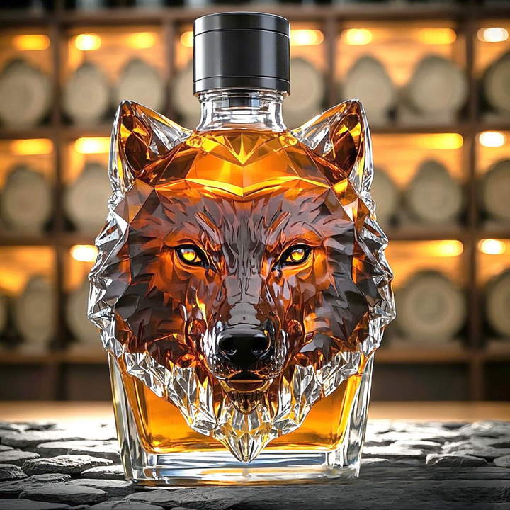 Wolf Whisky Flaske