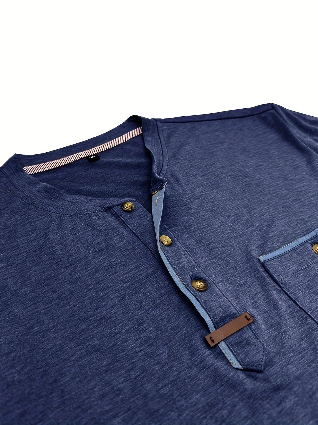 Savrani™ | Elegant T-shirt med rund hals og lomme