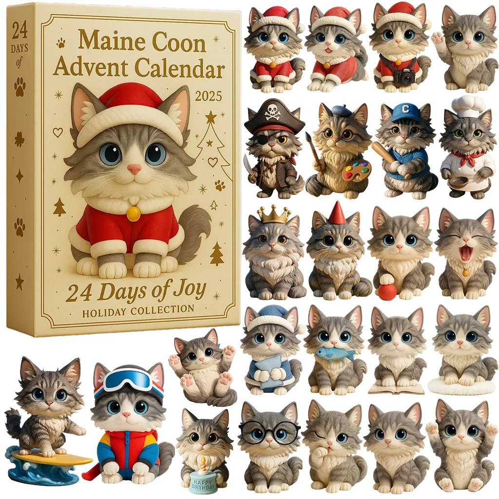 Sjov Maine Coon | Adventskalender 2025