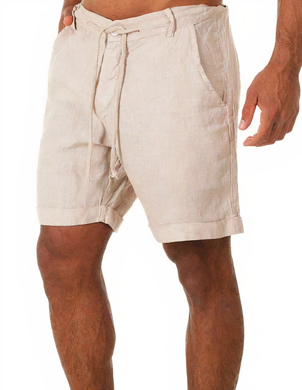 Linned Sommer Shorts