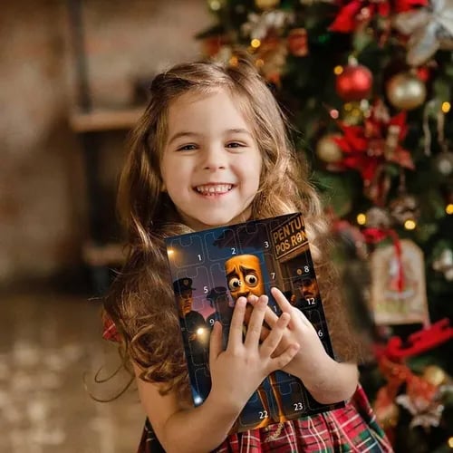 Tung Tung Tung Sahur italiensk adventskalender med 24-dages nedtælling