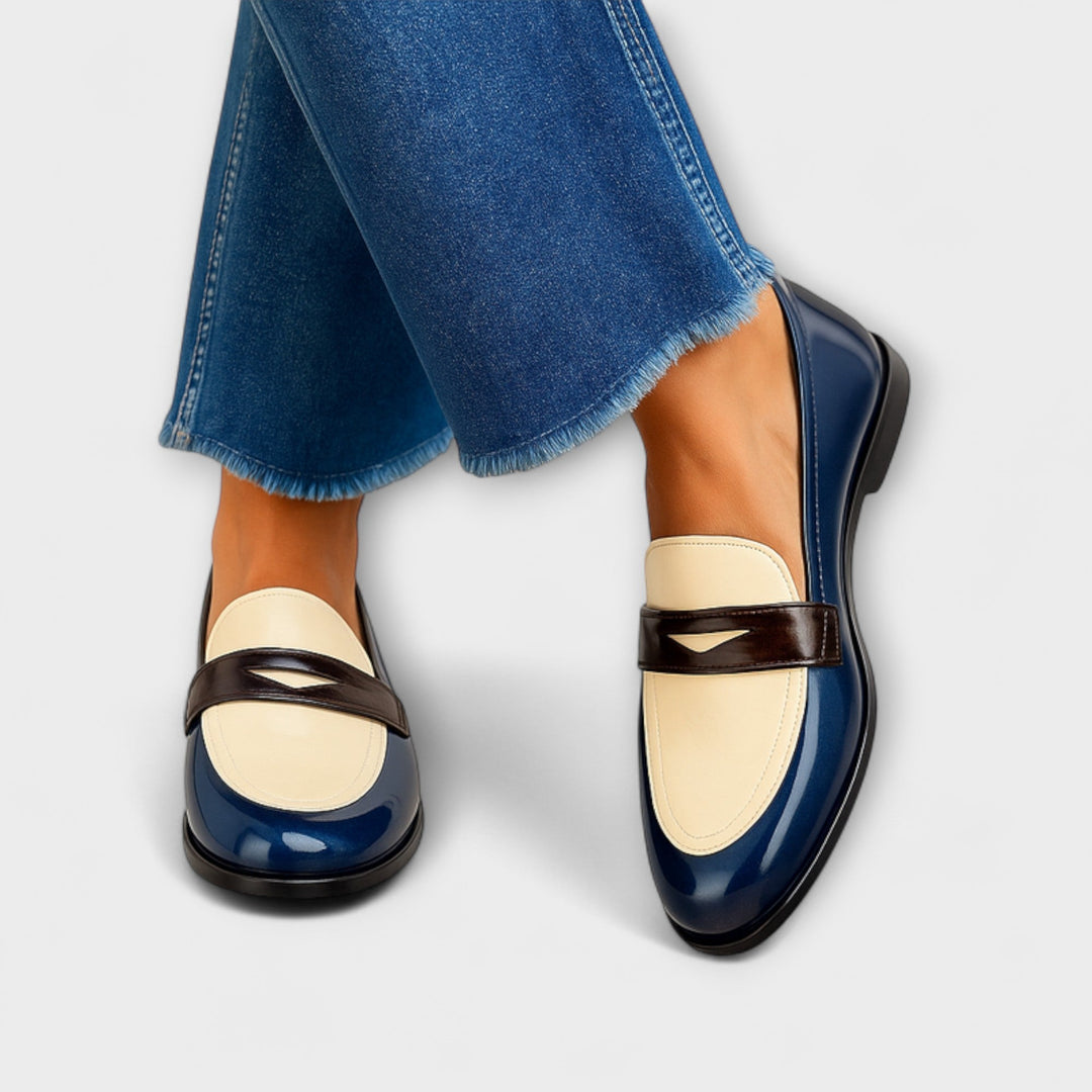 Claudia - Kontrast loafers