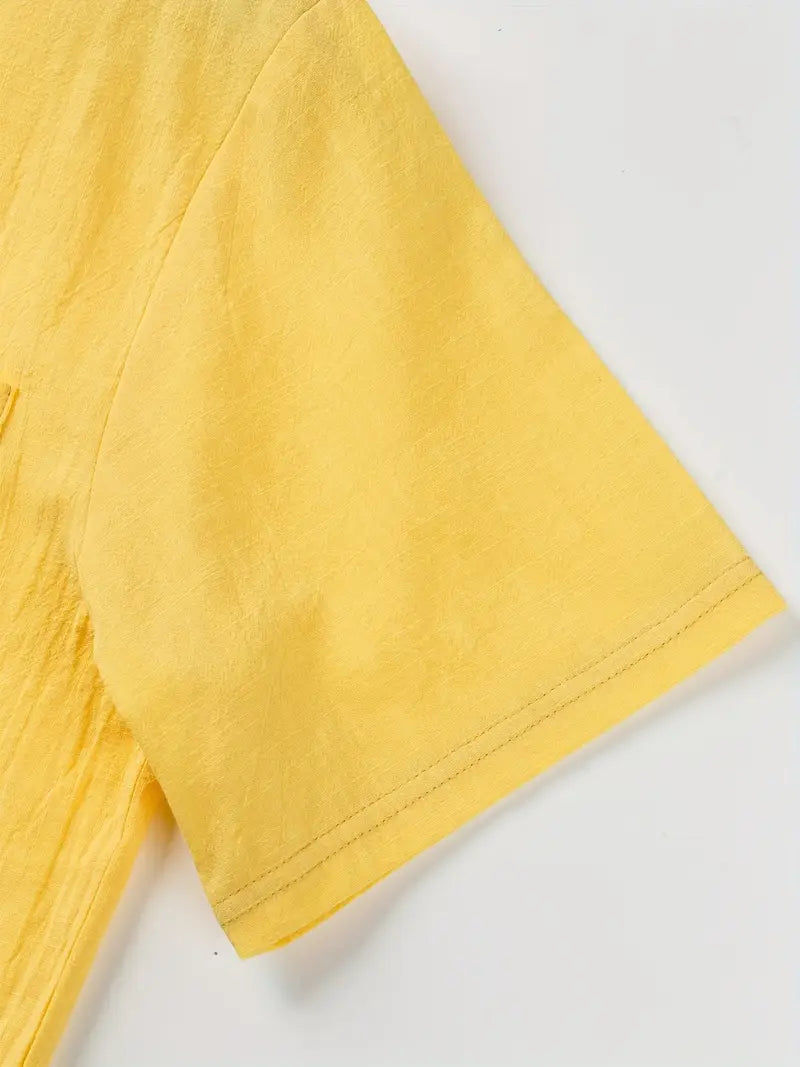 Savrani™ | Elegant kortærmet skjorte