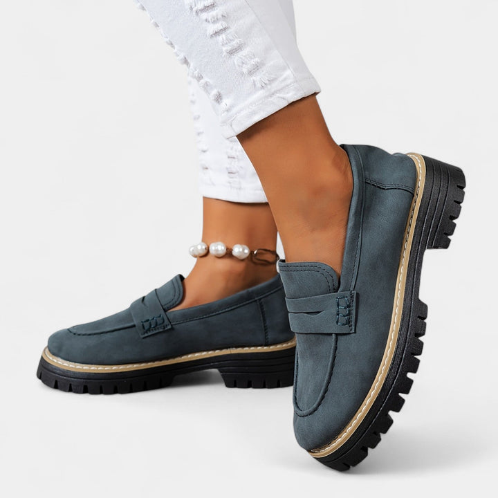 Michaela – Loafers med tykke såler