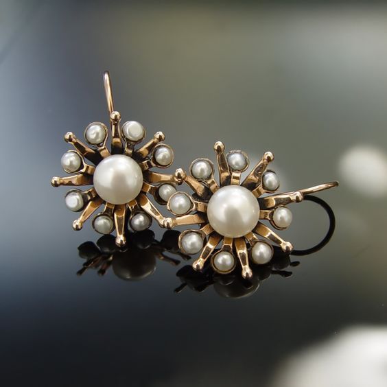 Vintage Starlight Perle Ring