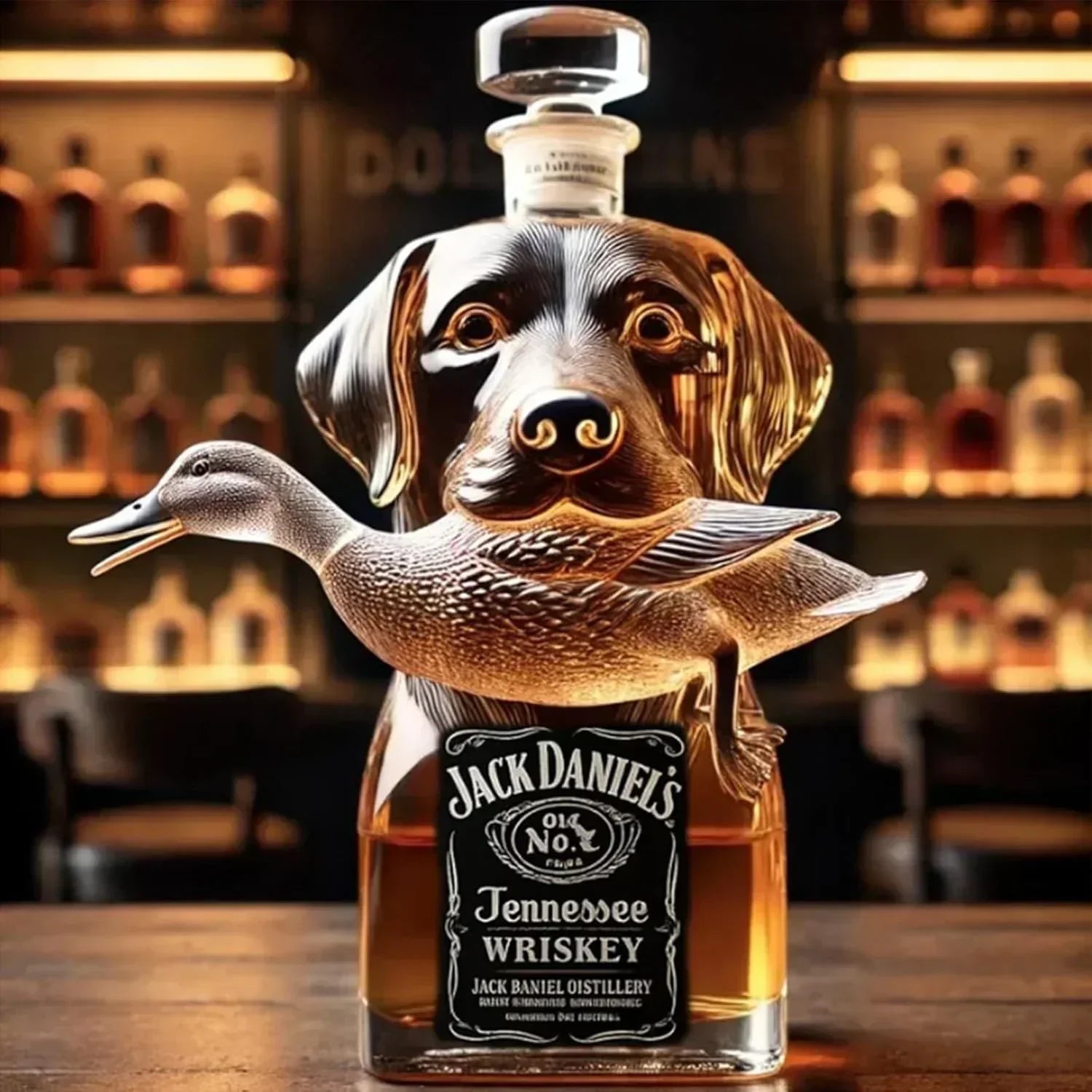 Wilde Eend Whisky Flaske