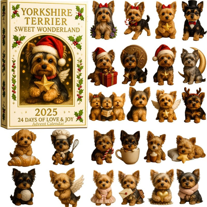 Yorkshire Terrier Sødt Eventyrland | Adventskalender 2025