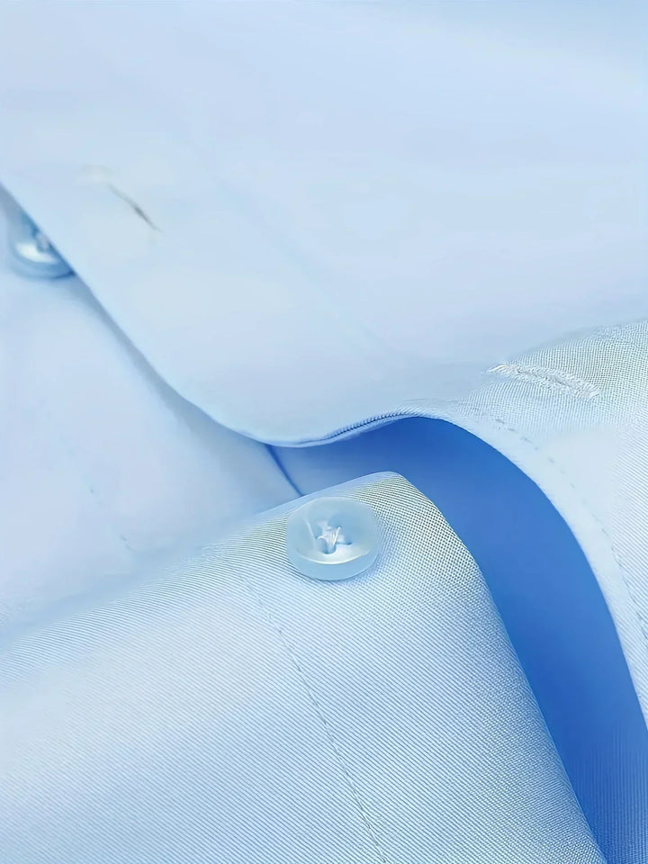 Savrani™ | Elegant langærmet skjorte med knapper