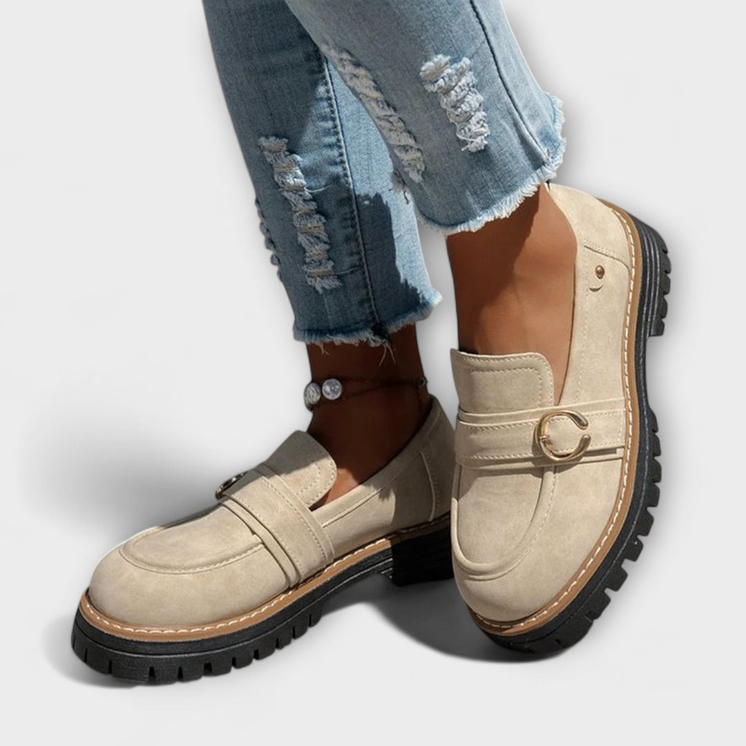 Lora – Afslappede loafers med rund tå