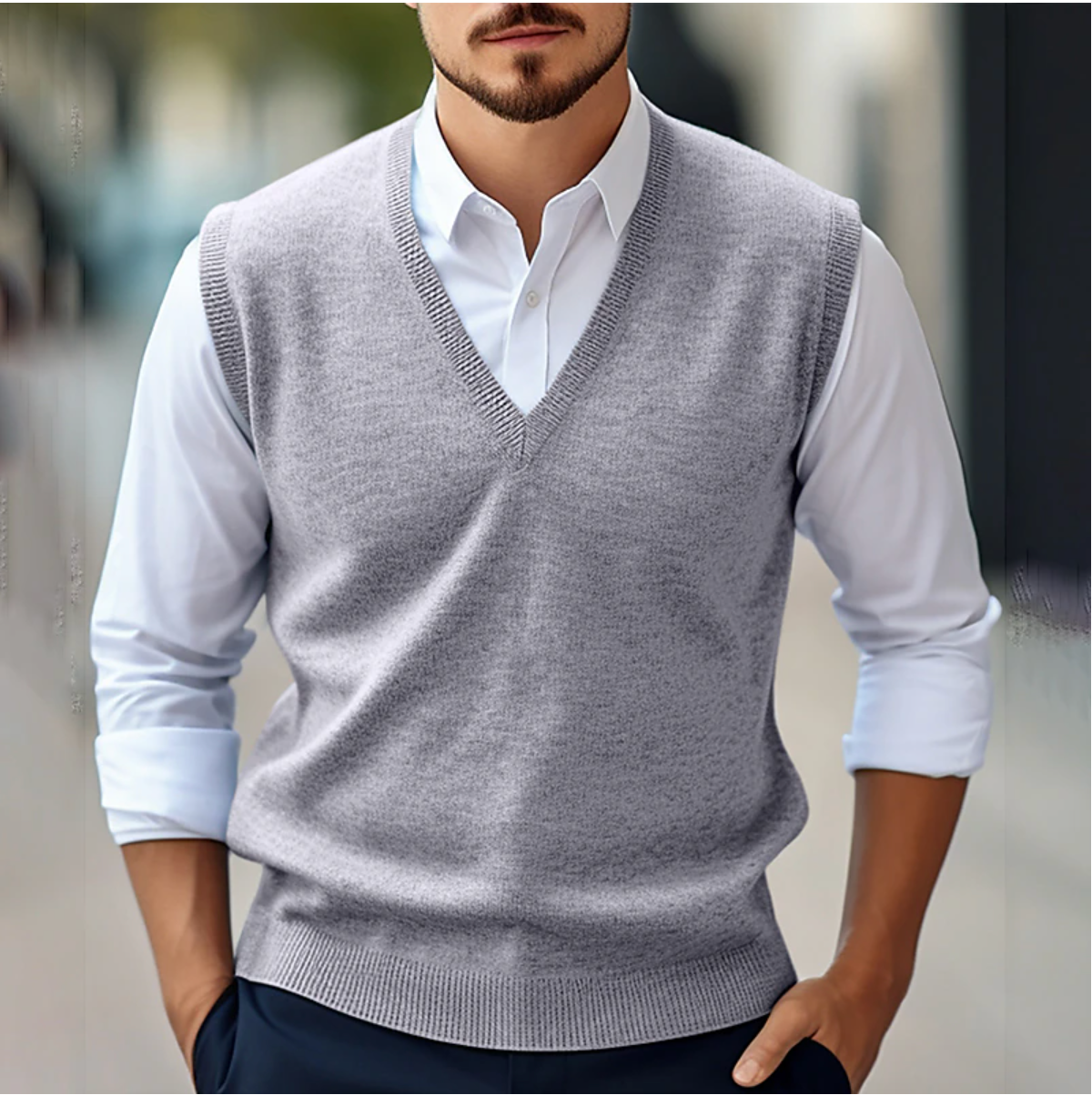 Ærmeløs Sweater