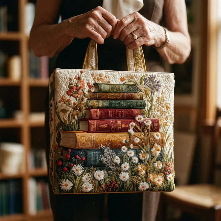 HÅNDLAVET TASKE - DET HEMMELIGE BIBLIOTEK
