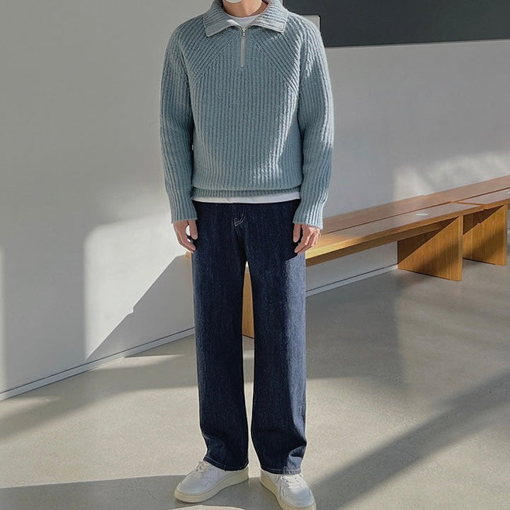 Savrani™ | Azure Quarter Zip Pullover.