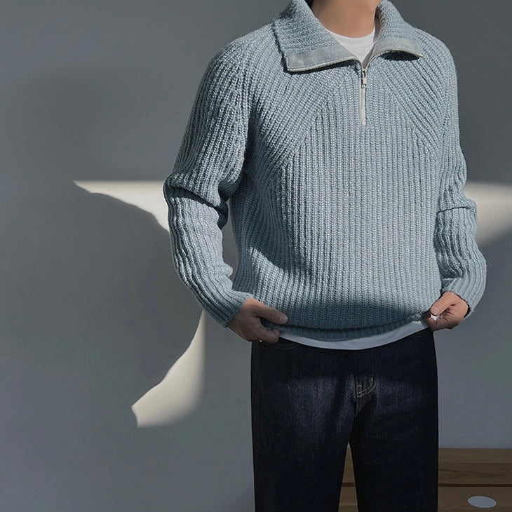 Savrani™ | Azure Quarter Zip Pullover.