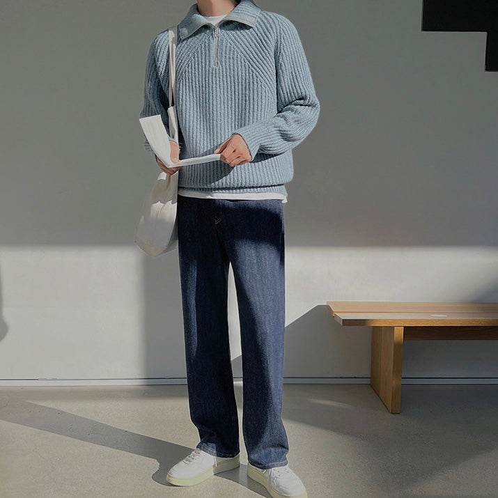 Savrani™ | Azure Quarter Zip Pullover.