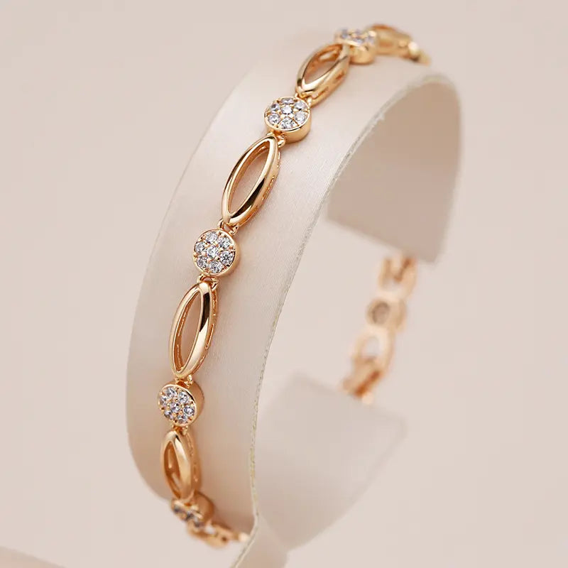 Elegant forgyldt armbånd 