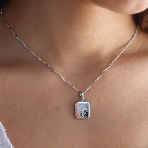 Vintage sølvørering