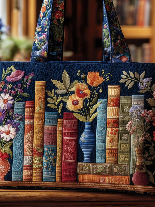 Eventyrlige Mønstre- BIBLIOTEK MED BLOMSTER