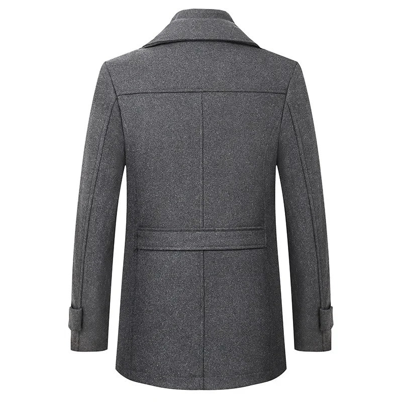 Elegant Uld Vinterjakke