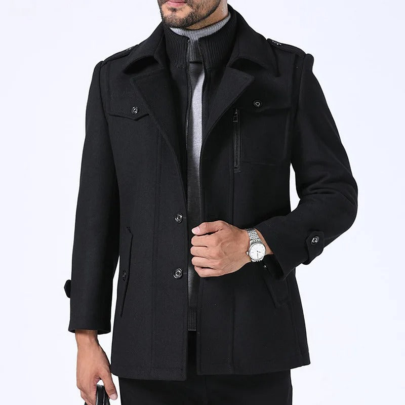 Elegant Uldjakke