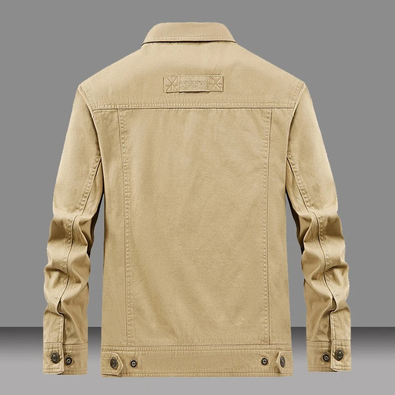 Bomulds Windbreaker Jakke