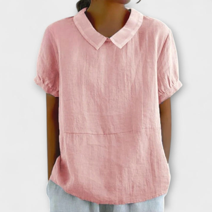 Lia | Kortærmet bluse