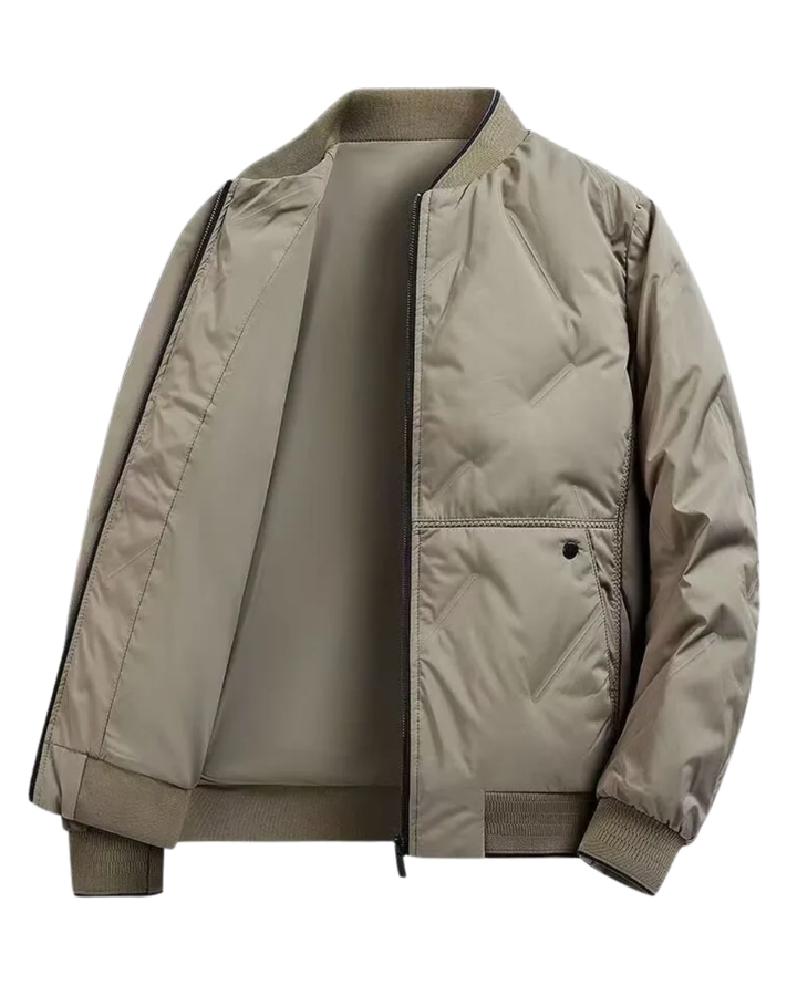 Elegant Herre Baseballjakke
